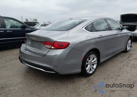 2015 Chrysler 200 Limited z USA, uszkodzony, nr VIN 1C3CCCAB7FN695793